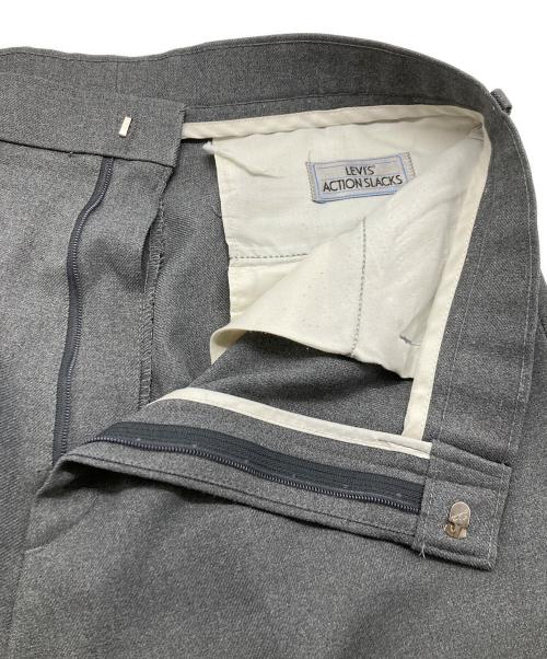 LEVI'S（リーバイス）LEVI'S (リーバイス) アクションスラックス/70～80’ｓ ロケットTALON/リーバイス グレー サイズ:表記なしの古着・服飾アイテム