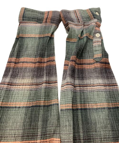 Patagonia（パタゴニア）Patagonia (パタゴニア) チェックシャツ/パタゴニア/53832SP15 グリーン×オレンジ サイズ:Ｌの古着・服飾アイテム