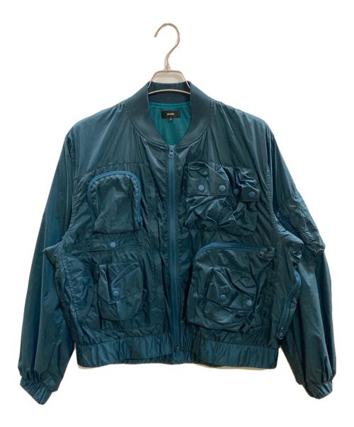 BEAMS（ビームス）BEAMS (ビームス) 撥水マルチポケットMA-1 グリーン サイズ:Sの古着・服飾アイテム