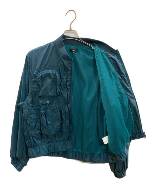 BEAMS（ビームス）BEAMS (ビームス) 撥水マルチポケットMA-1 グリーン サイズ:Sの古着・服飾アイテム