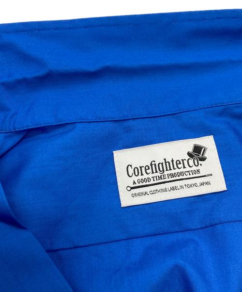 COREFIGHTER（コアファイター）COREFIGHTER (コアファイター) オープンカラーシャツ ブルー サイズ:-の古着・服飾アイテム