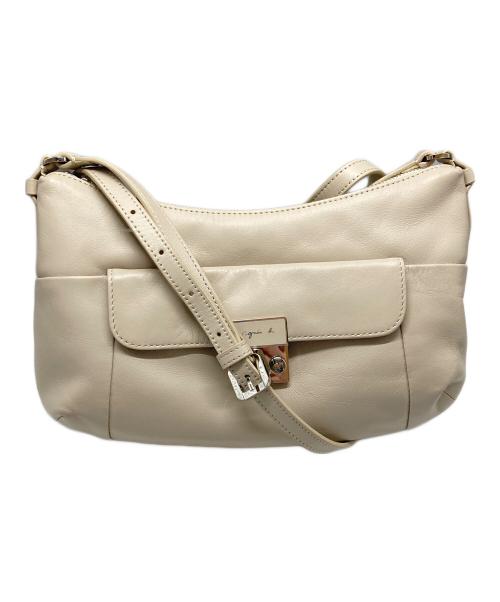 agnes b voyage（アニエスベーボヤージュ）agnes b voyage (アニエスベーボヤージュ) ショルダーバッグ ベージュの古着・服飾アイテム