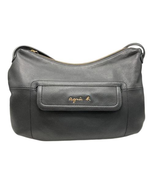 agnes b voyage（アニエスベーボヤージュ）agnes b voyage (アニエスベーボヤージュ) ワンショルダーバッグ ブラックの古着・服飾アイテム