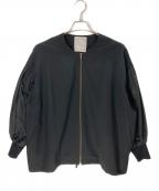 BEARDSLEYビアズリー）の古着「切替ブルゾン」｜ブラック