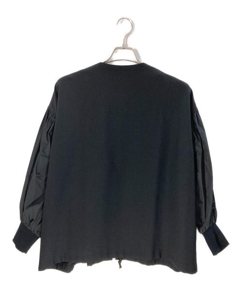 BEARDSLEY（ビアズリー）BEARDSLEY (ビアズリー) 切替ブルゾン ブラック サイズ:Fの古着・服飾アイテム