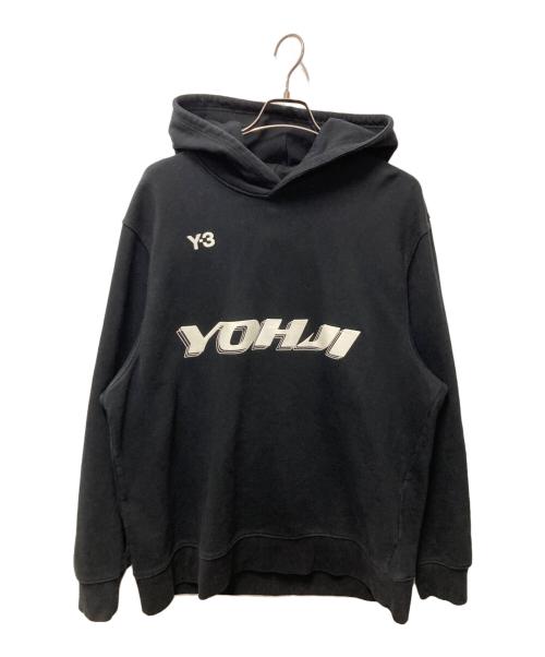 Y-3（ワイスリー）Y-3 (ワイスリー) Graphic Logo Hoodie/ワイスリー/HT4732 ブラック サイズ:2XLの古着・服飾アイテム