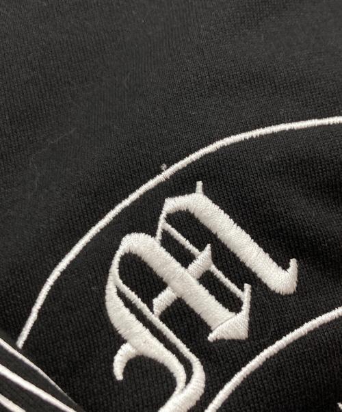 A'GEM/9（エージェムナイン）A'GEM/9 (エージェムナイン) .kom (ドットコム) スクロールロゴジップパーカー/エージェムナイン/ドットコム ブラック サイズ:Freeの古着・服飾アイテム