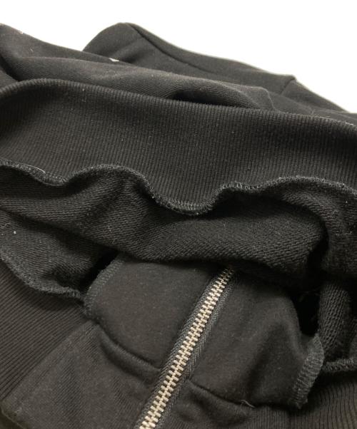 A'GEM/9（エージェムナイン）A'GEM/9 (エージェムナイン) .kom (ドットコム) スクロールロゴジップパーカー/エージェムナイン/ドットコム ブラック サイズ:Freeの古着・服飾アイテム