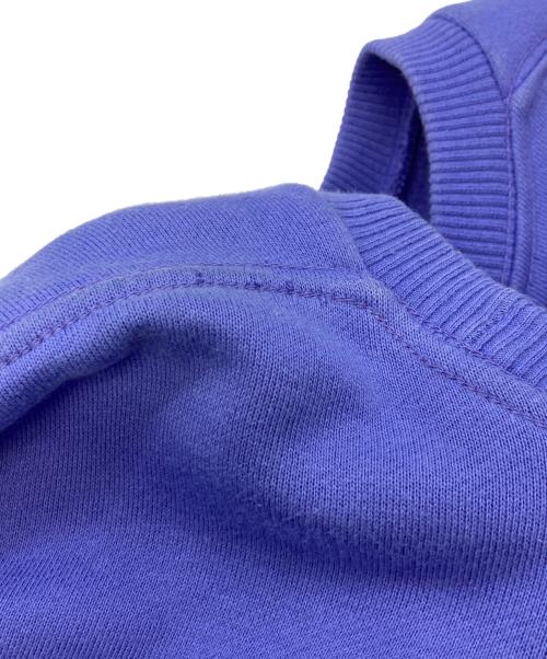 paragraph（パラグラフ）Paragraph (パラグラフ) 裏起毛スウェット/パラグラフ パープル サイズ:Lの古着・服飾アイテム