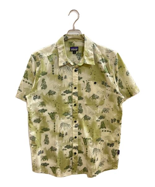 Patagonia（パタゴニア）Patagonia (パタゴニア) 総柄シャツ/パタゴニア/52691 グリーン サイズ:Ｍの古着・服飾アイテム