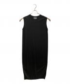 CHAOSカオス）の古着「ロウエンスムースワンピース/カオス/CH209072ER-01」｜ブラック