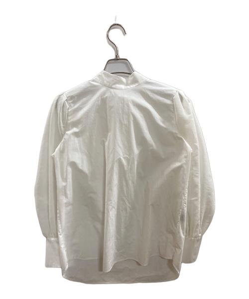 EFFE BEAMS（エッフェ ビームス）EFFE BEAMS (エッフェ ビームス) M・Fil (エムフィル) ボウタイブラウス/エッフェ ビームス/エムフィル/221-15681 ホワイト サイズ:Sの古着・服飾アイテム