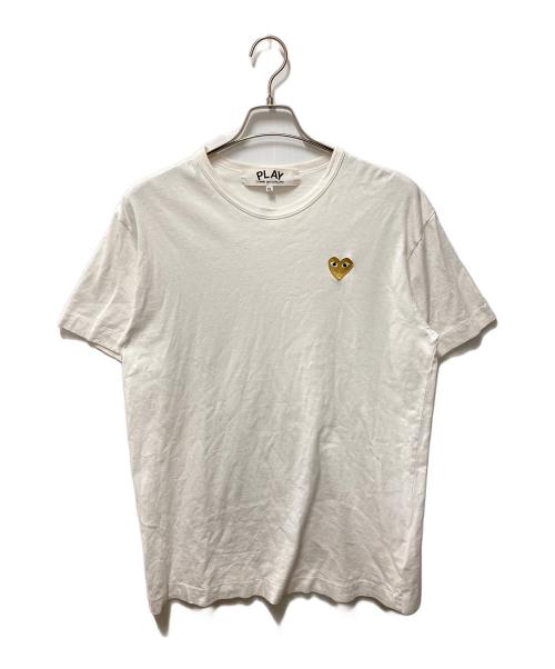 PLAY COMME des GARCONS（プレイコムデギャルソン）PLAY COMME des GARCONS (プレイ コムデギャルソン) Tシャツ/プレイ コムデギャルソン/AZ-T216/AD2020/5 ホワイト サイズ:XLの古着・服飾アイテム