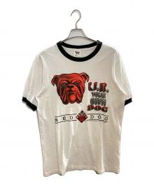 TENNESSEE RIVER（テネシー リバー）の古着「RED DOG BEER プリントTシャツ」｜ホワイト×ブラック