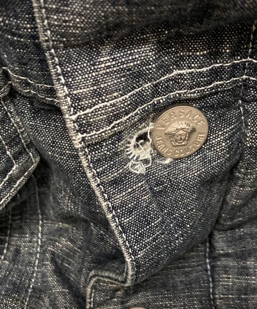 VERSACE JEANS COUTURE（ヴェルサーチ ジーンズクチュール）VERSACE JEANS COUTURE (ヴェルサーチ ジーンズクチュール) デニムジャケット インディゴ サイズ:XXLの古着・服飾アイテム