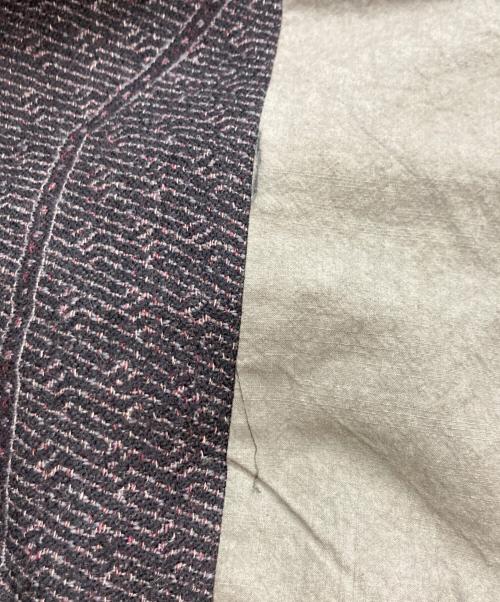 YANTOR（ヤントル）YANTOR (ヤントル) Raisley Jacquard Wool Fall Jacket/ヤントル/Y194CO03/19AW パープル サイズ:Ｍの古着・服飾アイテム