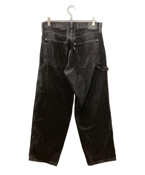 LEVI'S（リーバイス）LEVI'S (リーバイス) SILVERTAB バギーカーペンターパンツ ブラック サイズ:30/30の古着・服飾アイテム