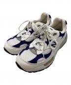 NEW BALANCEニューバランス）の古着「M992EC/ニューバランス/made in USA」｜ホワイト×ネイビー