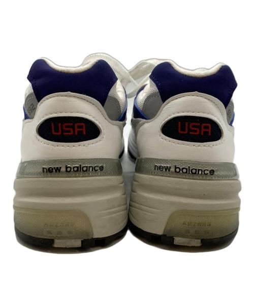 NEW BALANCE（ニューバランス）NEW BALANCE (ニューバランス) M992EC/ニューバランス/made in USA ホワイト×ネイビー サイズ:23cmの古着・服飾アイテム