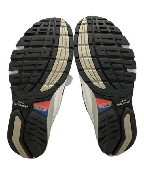NEW BALANCE（ニューバランス）NEW BALANCE (ニューバランス) M992EC/ニューバランス/made in USA ホワイト×ネイビー サイズ:23cmの古着・服飾アイテム
