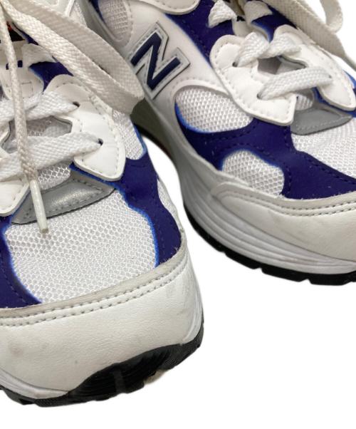 NEW BALANCE（ニューバランス）NEW BALANCE (ニューバランス) M992EC/ニューバランス/made in USA ホワイト×ネイビー サイズ:23cmの古着・服飾アイテム