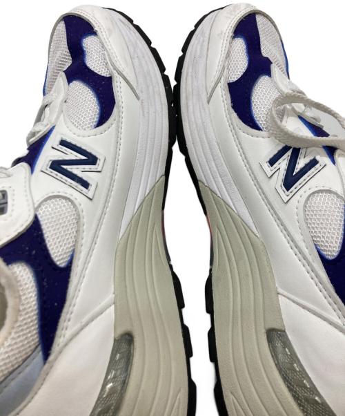 NEW BALANCE（ニューバランス）NEW BALANCE (ニューバランス) M992EC/ニューバランス/made in USA ホワイト×ネイビー サイズ:23cmの古着・服飾アイテム