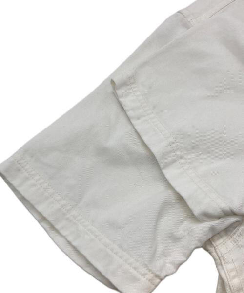 stussy（ステューシー）stussy (ステューシー) ダブルポケット半袖シャツ/ステューシー ホワイト サイズ:Mの古着・服飾アイテム