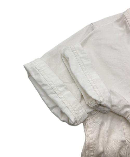 stussy（ステューシー）stussy (ステューシー) ダブルポケット半袖シャツ/ステューシー ホワイト サイズ:Mの古着・服飾アイテム