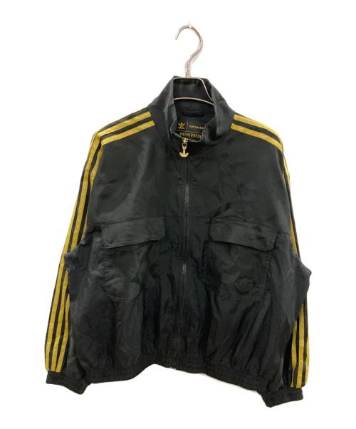 adidas（アディダス）adidas (アディダス) marimekko (マリメッコ) W TRACKTOP/アディダス/マリメッコ/H20185 ブラック サイズ:Ｌの古着・服飾アイテム