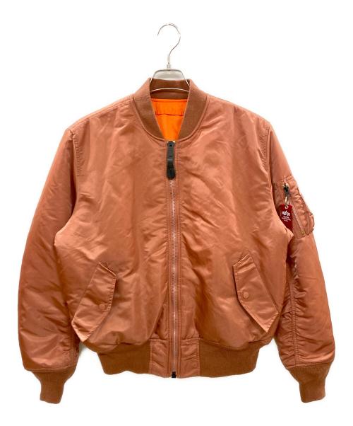 ALPHA（アルファ）ALPHA (アルファ) フライトジャケット/アルファ/0615-00-573-8335 ピンク サイズ:Ｍの古着・服飾アイテム