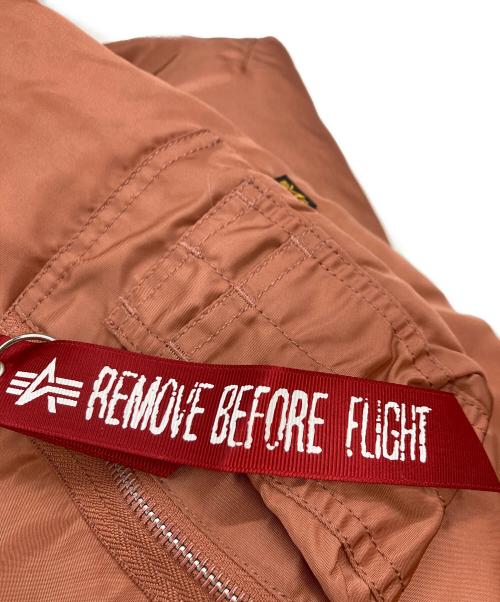 ALPHA（アルファ）ALPHA (アルファ) フライトジャケット/アルファ/0615-00-573-8335 ピンク サイズ:Ｍの古着・服飾アイテム