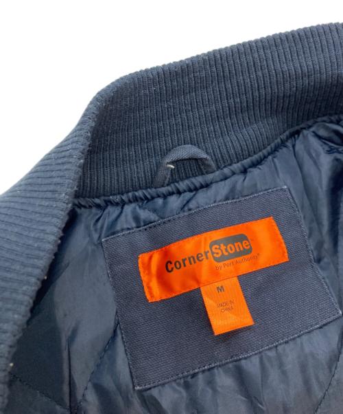 corner stone（コーナー ストーン）corner stone (コーナー ストーン) ダックベスト/コーナー ストーン ネイビー サイズ:Ｍの古着・服飾アイテム