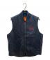 corner stone（コーナー ストーン）の古着「ダックベスト/コーナー ストーン」｜ネイビー
