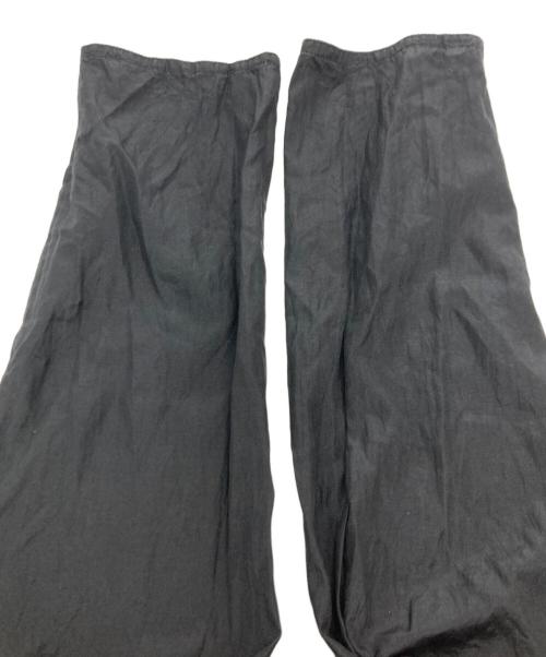 ECOLE DE CURIOSITES（エコール ド キュリオジテ）ECOLE DE CURIOSITES (エコール ド キュリオジテ) シルクコットンブラウスワンピース/エコール ド キュリオジテ ブラック サイズ:XSの古着・服飾アイテム