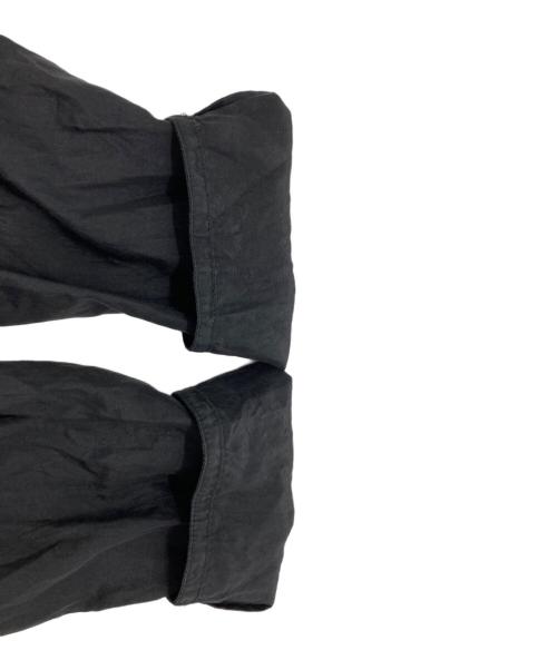 ECOLE DE CURIOSITES（エコール ド キュリオジテ）ECOLE DE CURIOSITES (エコール ド キュリオジテ) シルクコットンブラウスワンピース/エコール ド キュリオジテ ブラック サイズ:XSの古着・服飾アイテム