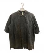 Edwina Horlエドウィナ ホール）の古着「5分袖シャツ/エドウィナ ホール」｜ブラック