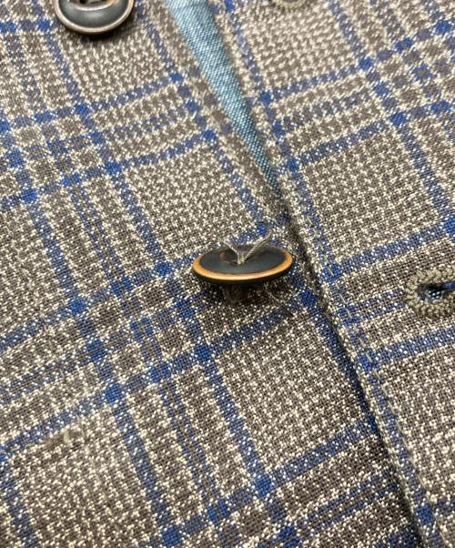 45R（フォーティファイブ・アール）45R (フォーティファイブ・アール) 撚杢コットンツイードの908 4ポケットベスト/フォーティファイブ・アール/80710072 ブラウン サイズ:3の古着・服飾アイテム