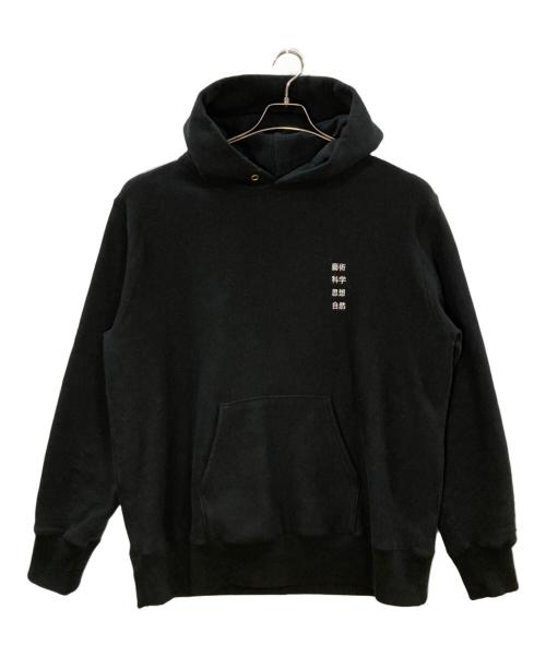 TACOMA FUJI RECORDS（タコマ フジ レコード）TACOMA FUJI RECORDS (タコマ フジ レコード) 藝術科学思想自然 HOODIE ブラック サイズ:Lの古着・服飾アイテム