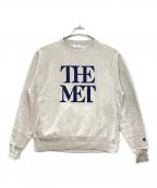 Champion REVERSE WEAVEチャンピオン リバース ウィーブ）の古着「メトロポリタン美術館/裏起毛スウェット」｜グレー