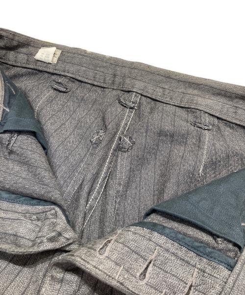 RRL（ダブルアールエル）RRL (ダブルアールエル) Striped Jaspe Twill Field Trouser/ストライプド ジャスペ ツイル フィールド パンツ ブラウン サイズ:30/30の古着・服飾アイテム