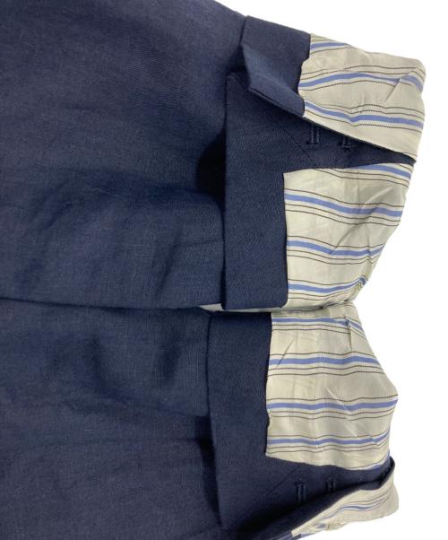 BOGLIOLI（ボリオリ）BOGLIOLI (ボリオリ) リネンダブルジャケット/DOVER/ボリオリ/W4702EW ネイビー サイズ:Ｌの古着・服飾アイテム