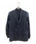 BOGLIOLI（ボリオリ）の古着「リネンダブルジャケット/DOVER/ボリオリ/W4702EW」｜ネイビー