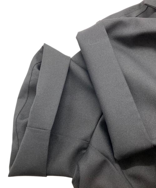 STUDIOUS（ステュディオス）STUDIOUS (ステュディオス) Open Collar Shirt/ステュディオス/123401001 ブラック サイズ:Freeの古着・服飾アイテム