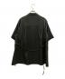 STUDIOUS (ステュディオス) Open Collar Shirt/ステュディオス/123401001 ブラック サイズ:Free：5000円