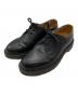 Dr.Martens（ドクターマーチン）の古着「３ホールレザーシューズ/ドクターマーチン」｜ブラック