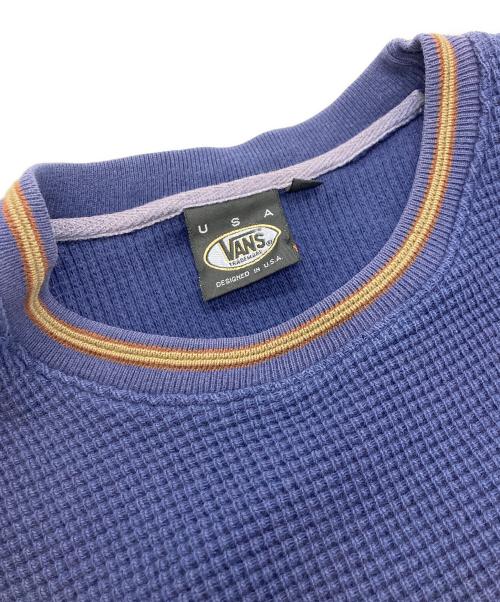 VANS（ヴァンズ）vans (バンズ) ニット/バンズ/90’ｓ ネイビー サイズ:Ｌの古着・服飾アイテム