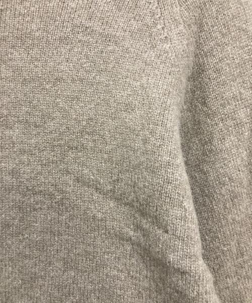 FRAMeWORK（フレームワーク）FRAMeWORK (フレームワーク) 圧縮ウールニットパーカー ベージュ サイズ:Fの古着・服飾アイテム