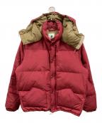 SIERRA DESIGNSシエラデザインズ）の古着「ダウンジャケット/シエラデザインズ/復刻7本木タグ」｜レッド