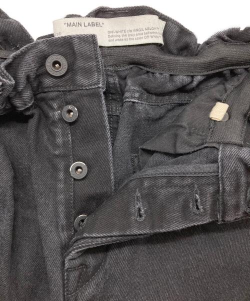 OFFWHITE（オフホワイト）OFFWHITE (オフホワイト) デニムパンツ/オフホワイト/OMYA005E19E54045 ブラック サイズ:31の古着・服飾アイテム