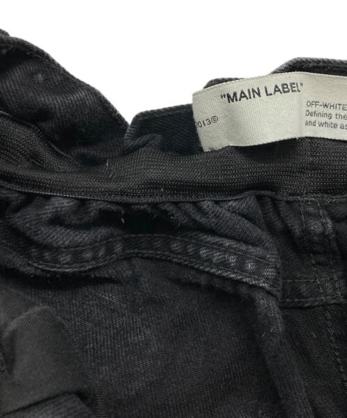 OFFWHITE（オフホワイト）OFFWHITE (オフホワイト) デニムパンツ/オフホワイト/OMYA005E19E54045 ブラック サイズ:31の古着・服飾アイテム